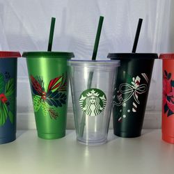 5 Starbucks Cups ⭐️ ❗️Firm Price❗️