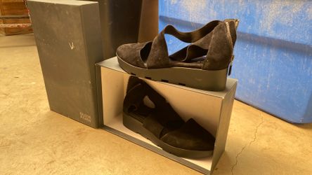 Eileen Fisher Buoy Black Shoes - Size 8