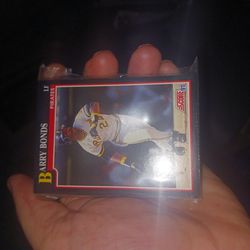 Rare Sealed Score Cards 1991 Barry Bonds And Other Greats