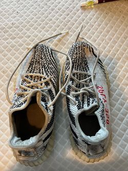 yeezys zebra