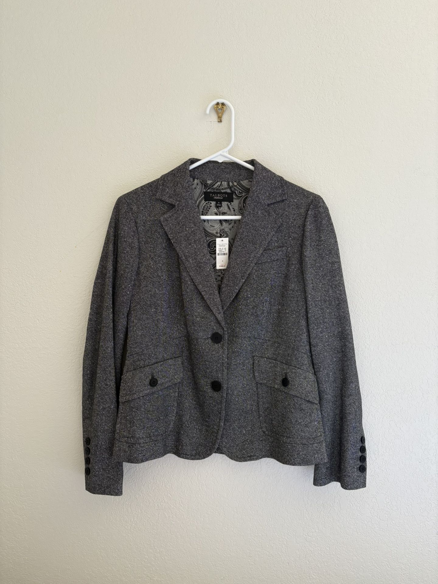 Small/ Size 4 Women Blazer Bundle Grey And Black