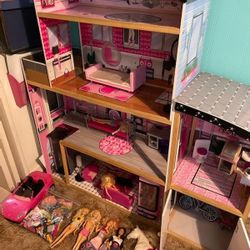 Full Barbie House