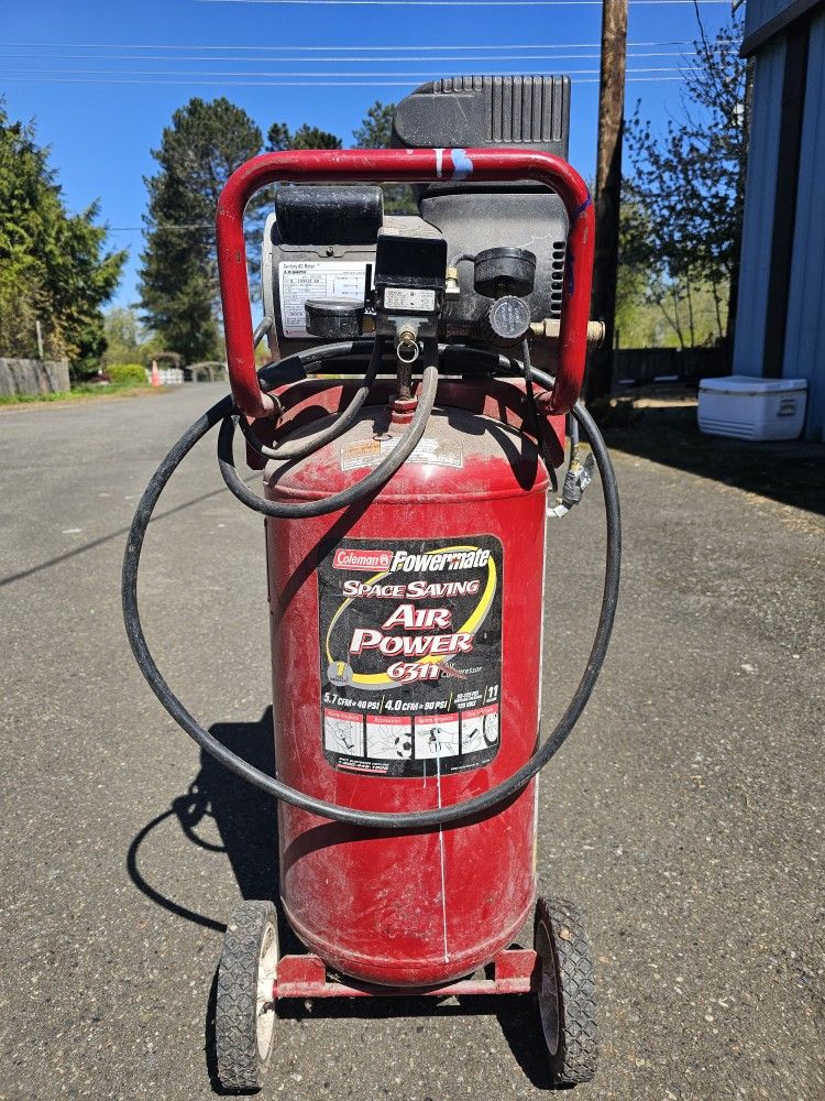 Coleman CL1 フルメンテナンス済み 中古 Coleman Air Compressor for Sale in Centralia, WA - OfferUp