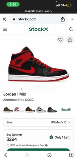 Jordan 1 mid 2022