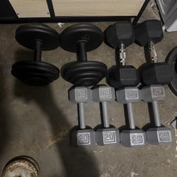 Hex Dumbell Set 280lbs