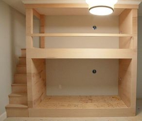 Custom Built In Loft/ Bunk Bed