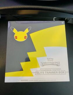 SEALED Pokemon Center Celebrations ETB