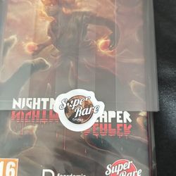 Nightmare Reaper Super Rare Games #110 Nintendo Switch w/ Club Slipcover New Sealed