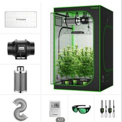 Vivosun Grow Tent, Vipar Spectra Ks5000