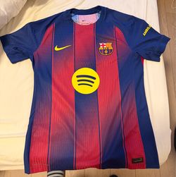 Nike 2025/26 FC Barcelona Authentic ADV Match Home Jersey HJ4544-456 Mens Size M