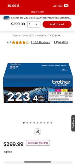Brothers TN223 Toner Brand New 