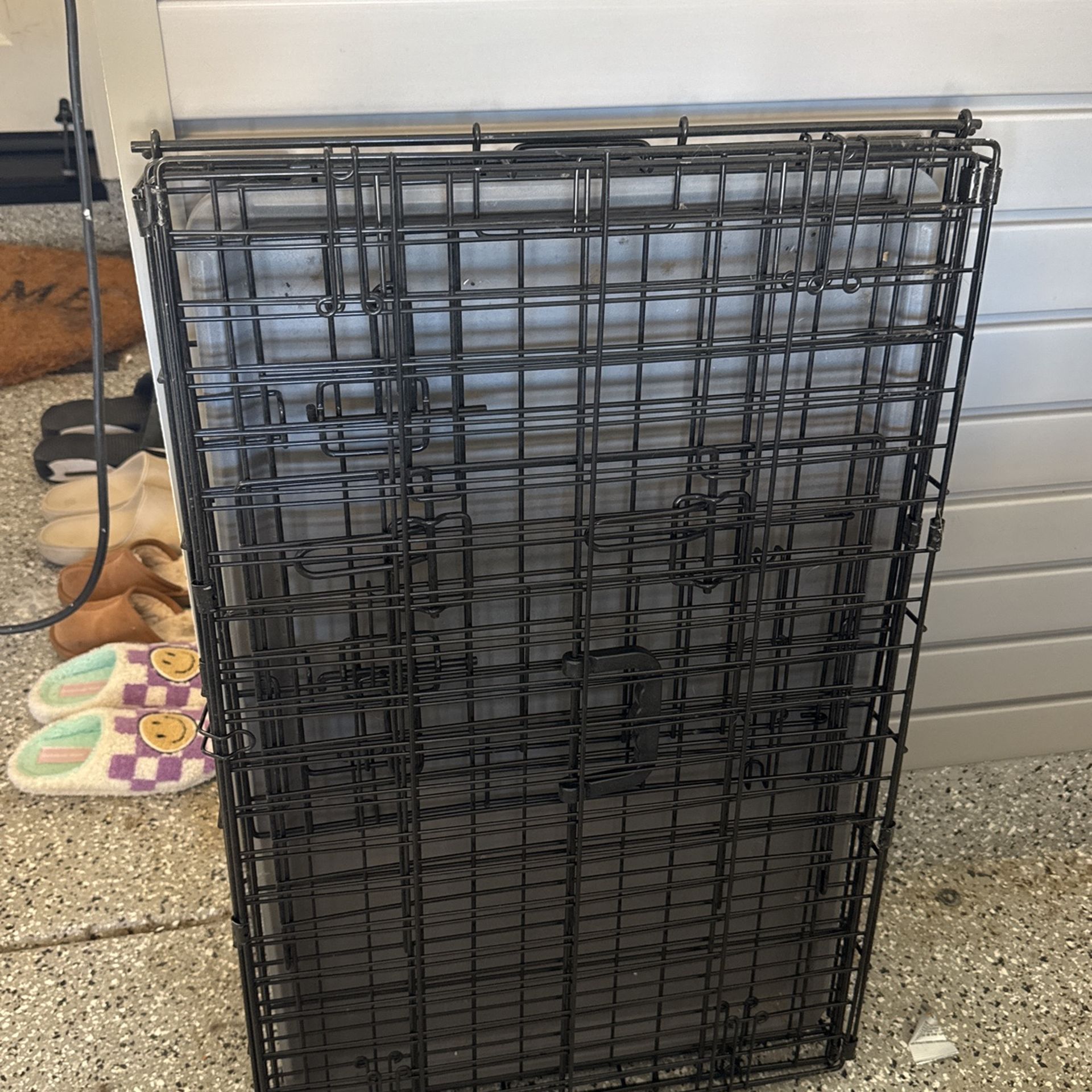 Foldable Dog Crate - $35