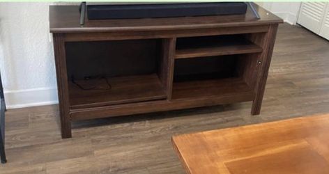 Wooden TV center