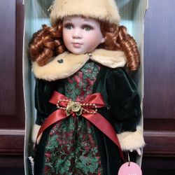 Collectible Porcelain Doll (king state) The Doll Crafter