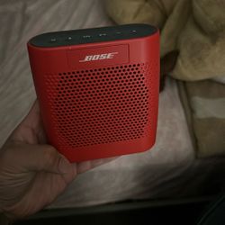Red Bose Speaker Bluetooth