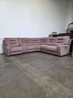 6pc Fabric Recliner Sectional-Free Delivery‼️