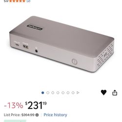 https://offerup.com/redirect/?o=U3RhclRlY2guY29t USB-C Docking Station (USB4), Triple 4K 60Hz Monitors, Up to 100W Laptop Charging, 2.5G