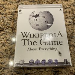 New in Box Wikipedia: The Game About Everything. - $15 