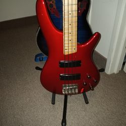 Ibanez Topline BASS Candy Apple 🍎  Maple Neck