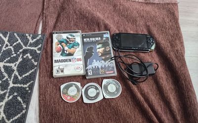 Used PSP with games and charger