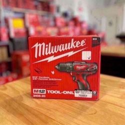 M12 12V Lithium-Ion Cordless 3/8 in. Hammer Drill/Driver…2408-20