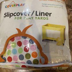 New Pack & Play Yard Slipcover/ Liner