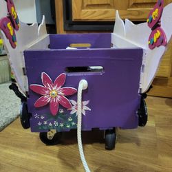 Hand Crafted Pullable Kids Toy Boxes