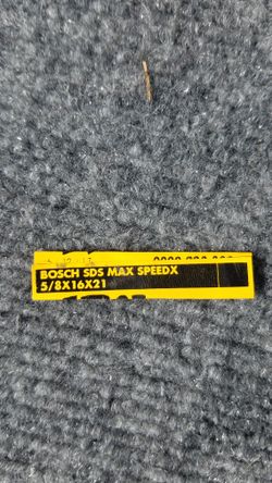 Bosch Sds Max Speed X 5/8 X 16 X21