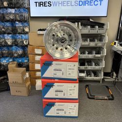4-American Racing AR62 Outlaw II 15x8 5x5.5" -19mm Machined Wheels Rims 15" Inch