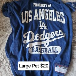 Dodgers Pet Size Large