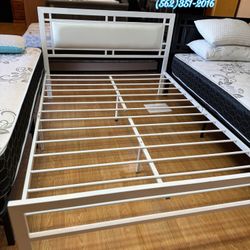 Full Size Metal Bed Frame (mattress Not Included)