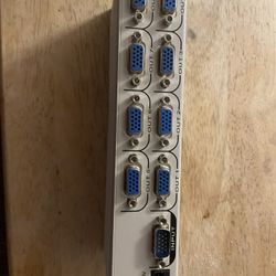 8 Ports VGA Video Splitter Amplifier Box