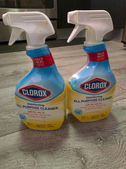 2 Clorox Disinfectant Spray- Crisp Lemon