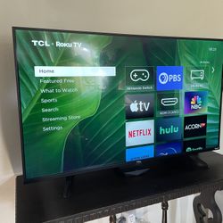 TCL 43-Inch 4K Ultra HD Roku Smart LED TV