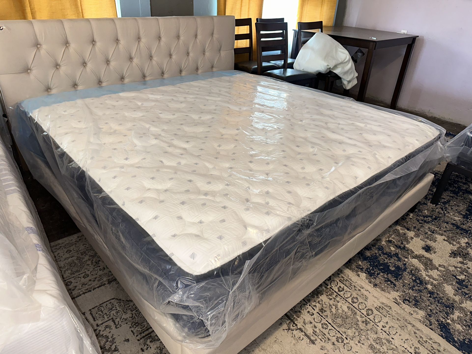 New 13” King Hybrid Extra Firm Luxury Mattress