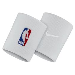Nike Elite NBA Basketball Dri-Fit Wristbands White Set of 2