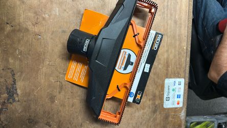 RIDGID 2-1/2 in. MAX2514 NXT Max Locking Floor Tool Shop Vacuum Attachment with Bristle Shoe Kit for RIDGID NXT Wet Dry Vacs