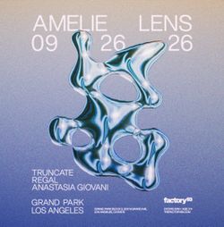 Amelie Lens 9/26 Tickets