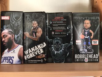 Kawhi Leonard black panther limited edition bobble head