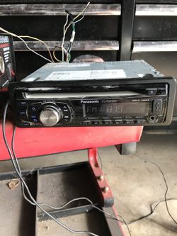 Panasonic CD usb aux player