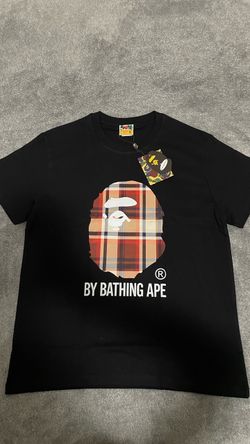 BAPE X BURBERRY TEE SIZE M