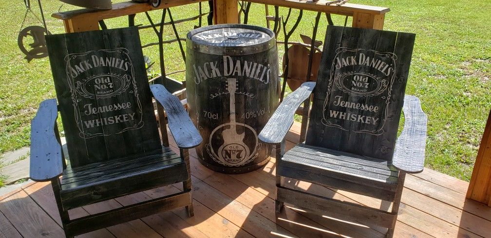 Jack Daniel's Adirondack Chairs
