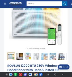 Air conditioner  12000 btu