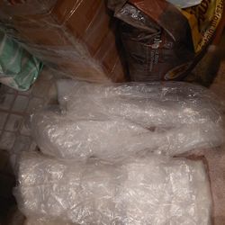 New  2  Long Rolls of  Plastic 