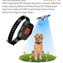 GPS Electric Fence Training Collar For Dog 