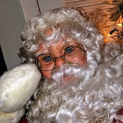 Vintage "Santa's Best" Animated Santa Claus