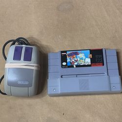 Mario Paint SNES W/ Mouse - Super Nintendo