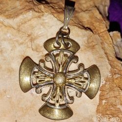 Sterling cross Pendant