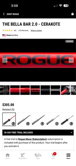 Rogue Barbell & Bumper plates