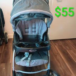 GRACO double Stroller Black And Grey 